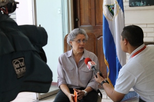 Dora María Téllez on vuoden 1979 sandinistivallankumouksen kulttihahmoja. Nyt hän on jyrkästi oppositiossa Daniel Ortegaa vastaan.
